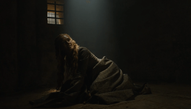 She may need to drink more water off the floor before her time is up.