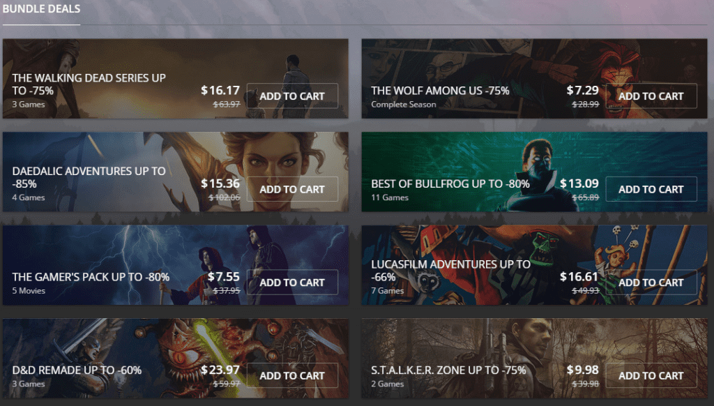 GOG 2015 DRM-Free Summer Sale