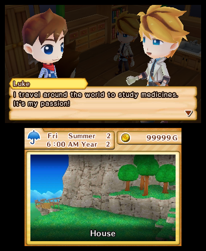 New Harvest Moon Herbalist: Luke
