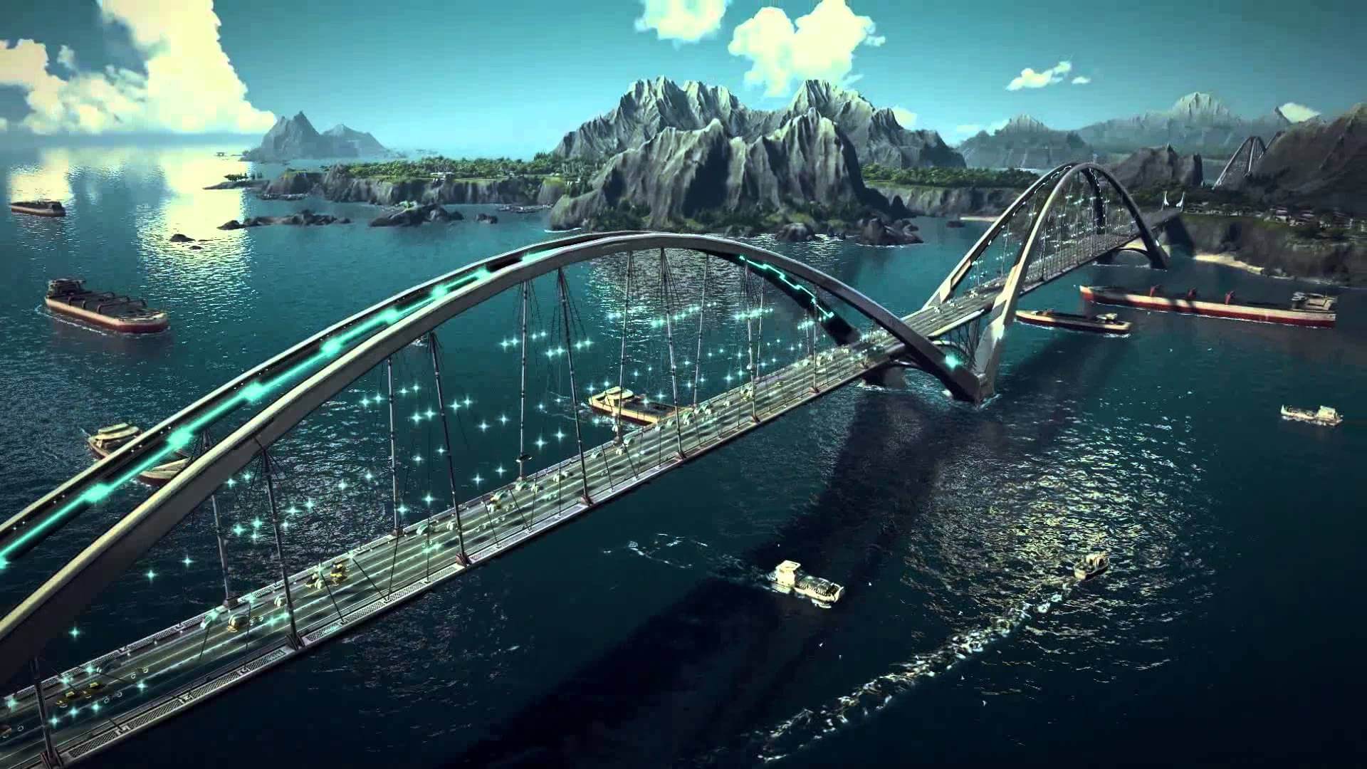 Anno 2205 Huge bridge