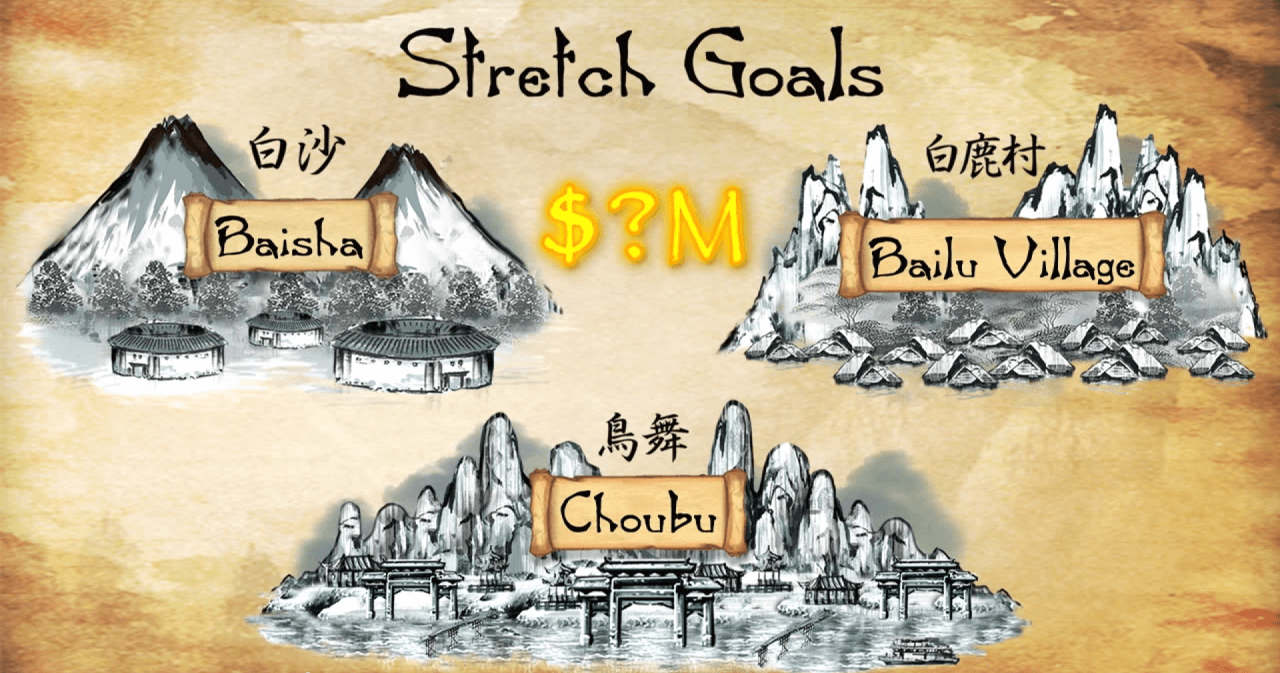 Shenmue 3's stretch goals focused on including new areas for players to explore. 