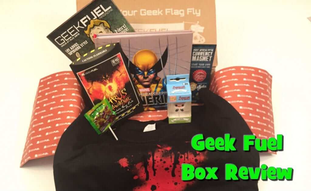 Geek Fuel Unboxing & Review: August 2015