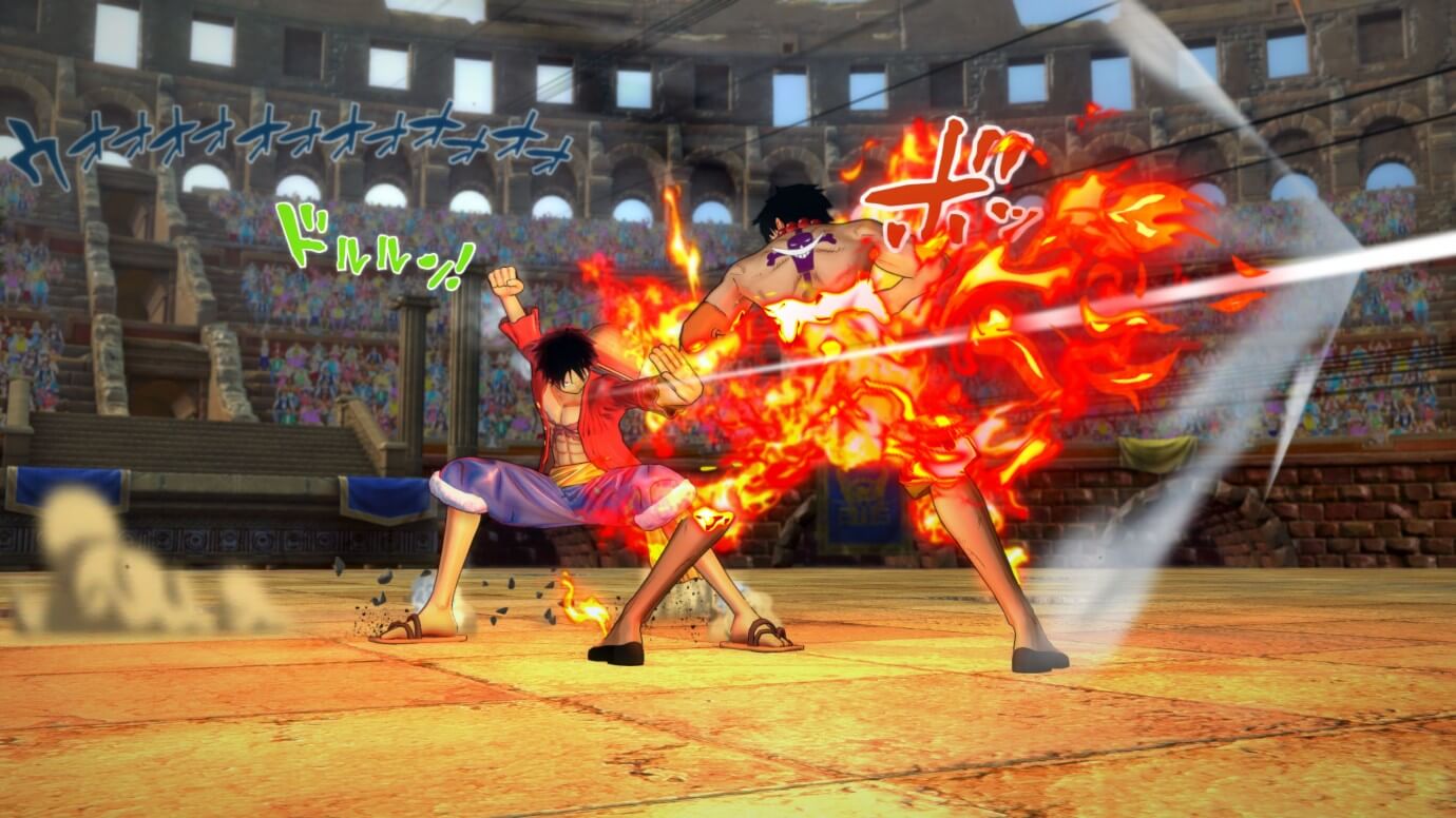 One Piece: Burning Blood in Action