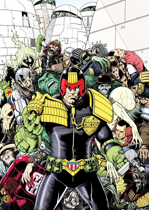 Judge Dredd Magazine Cover