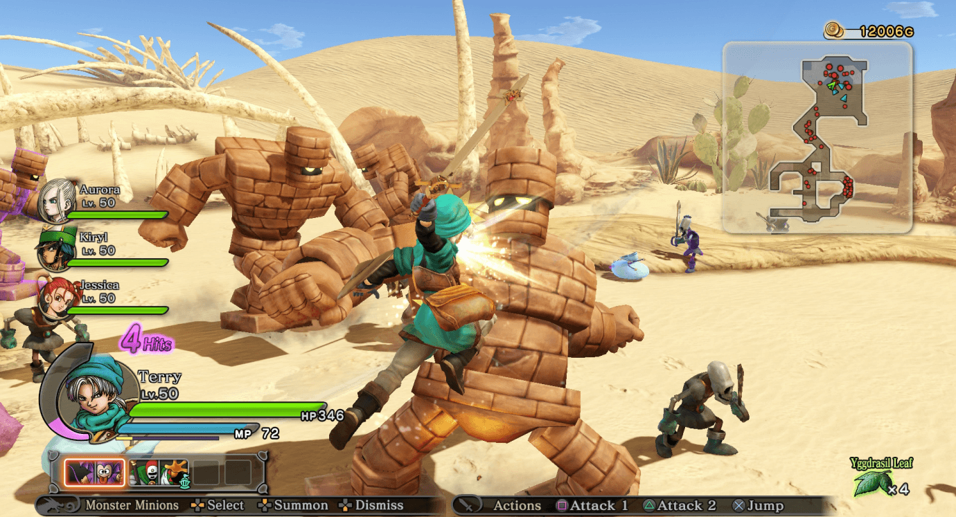 Dragon Quest Heroes PS4 Screen 1