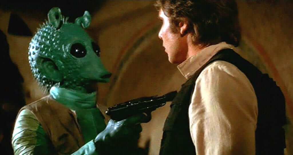 George Lucas Defends Why Greedo Shot First George Lucas