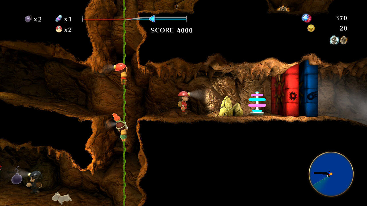 Spelunker World Out for PlayStation 4 Spelunker World