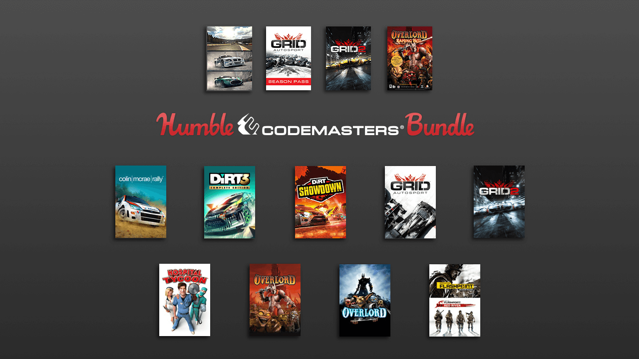 Humble Codemasters Bundle Delivers Big for Racers Humble Codemasters Bundle