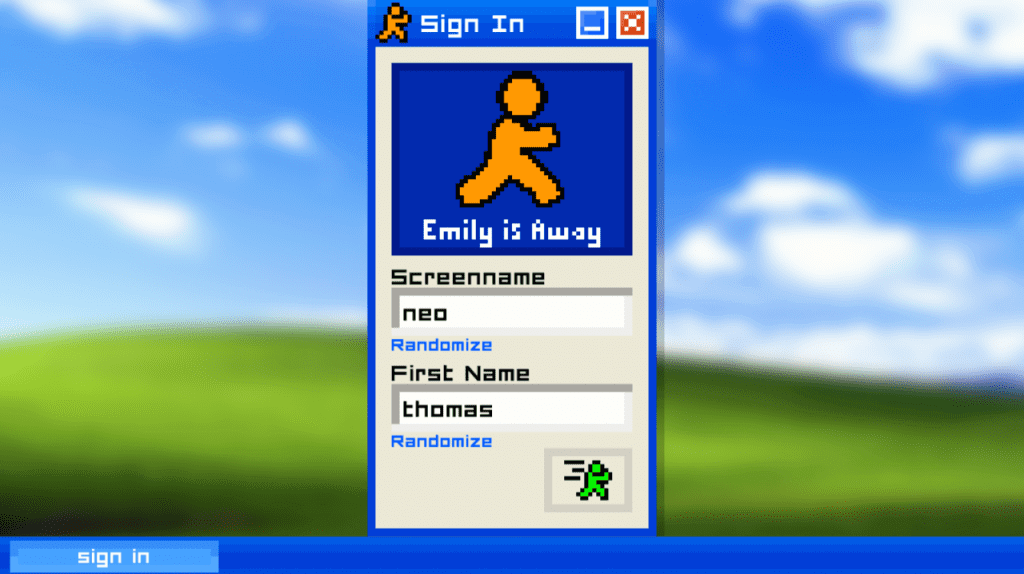 Emily is Away Signs Into Steam Emily is Away