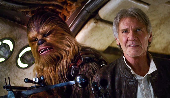 The Force Awakens Chewie & Solo