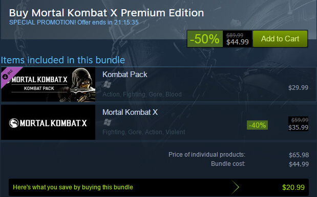 Mortal Kombat X Premium Edition