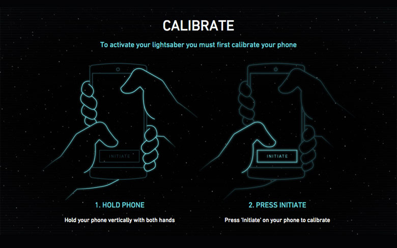 Lightsaber Escape Calibration