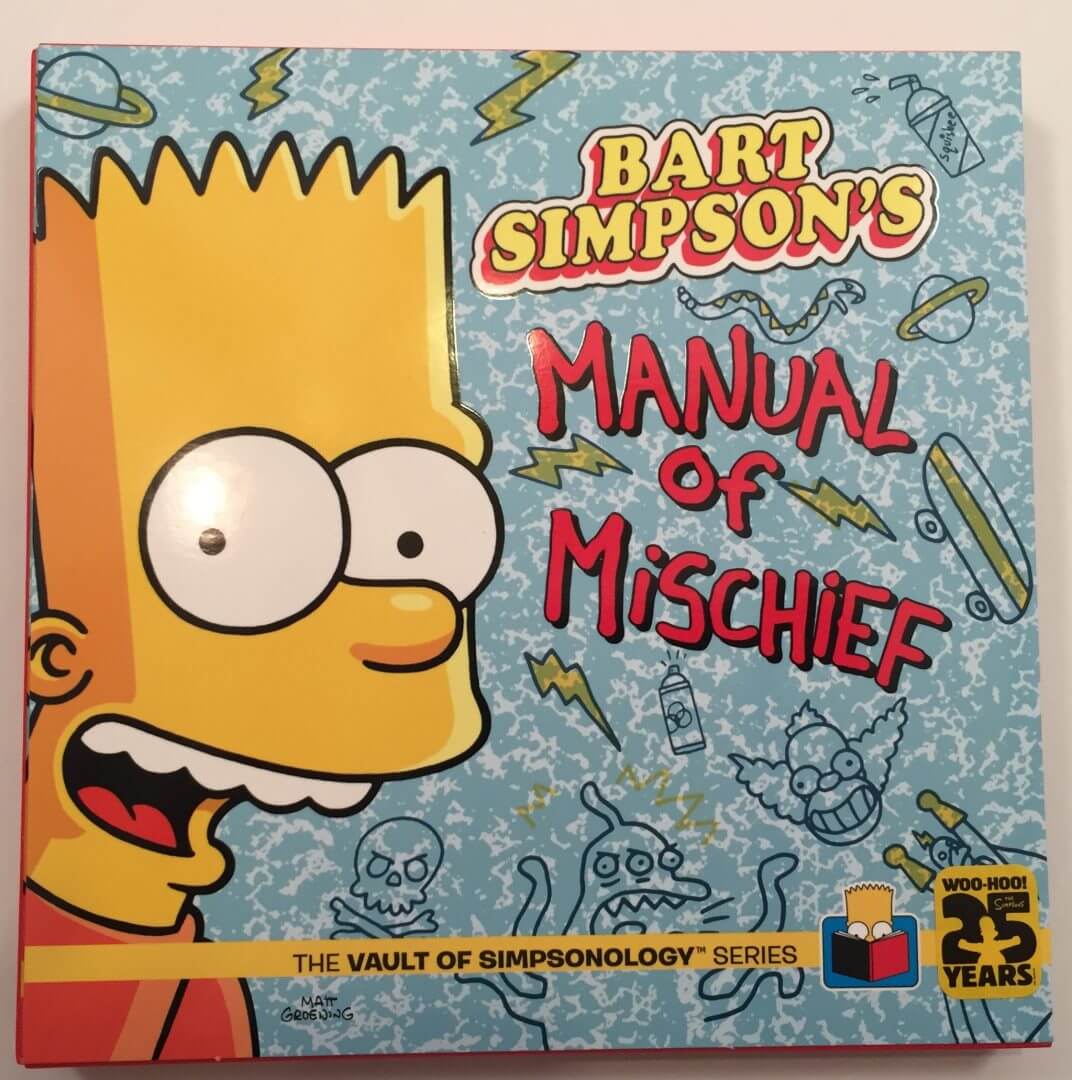 GeekFuel Bart Simpson Book