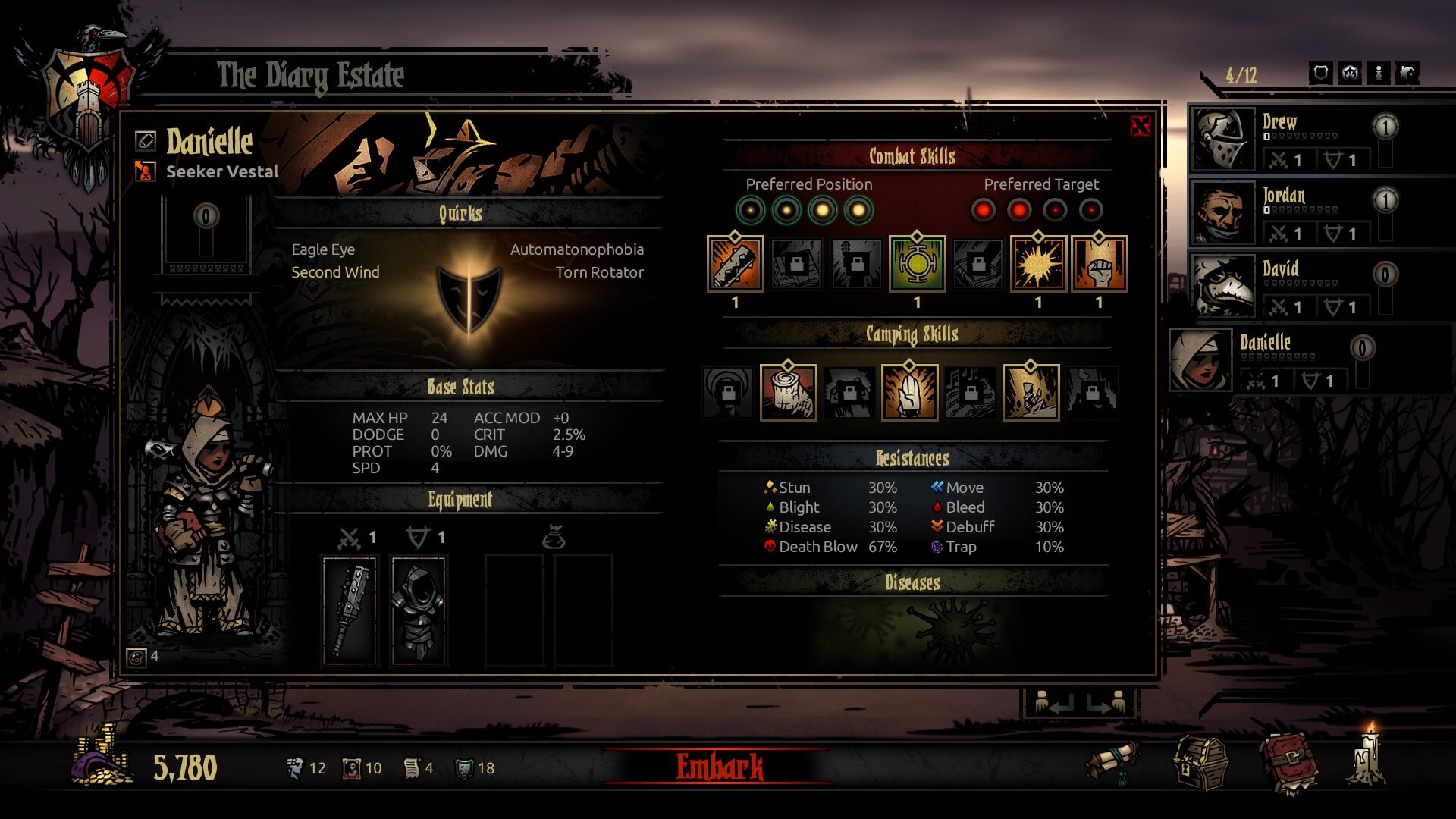 Maces are easier to swing with torn rotators.