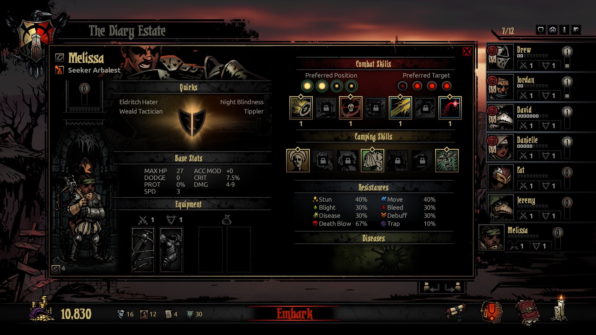 The Arbalist gets suited up.