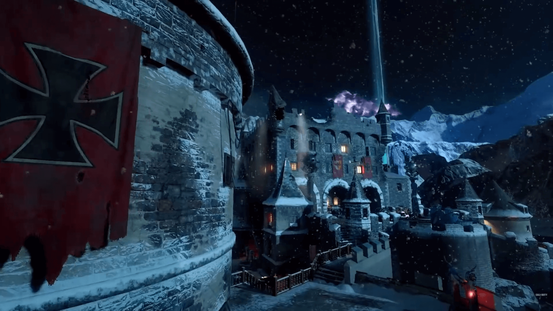 Castle setting in new zombies map