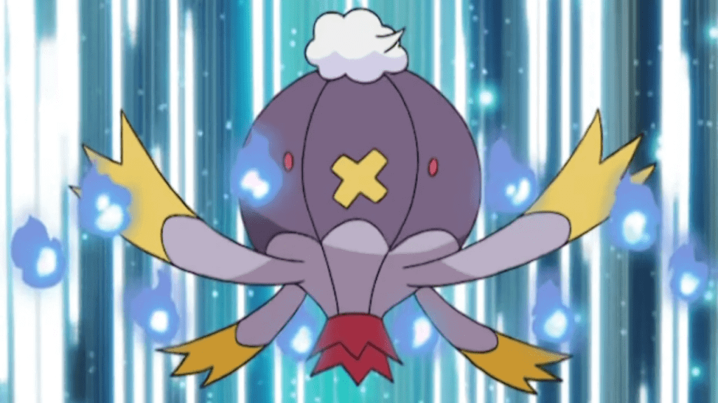 Drifblim and Chandelure look very similar. Maybe Nintendo mistook one for the other and added the wrong Pokemon?