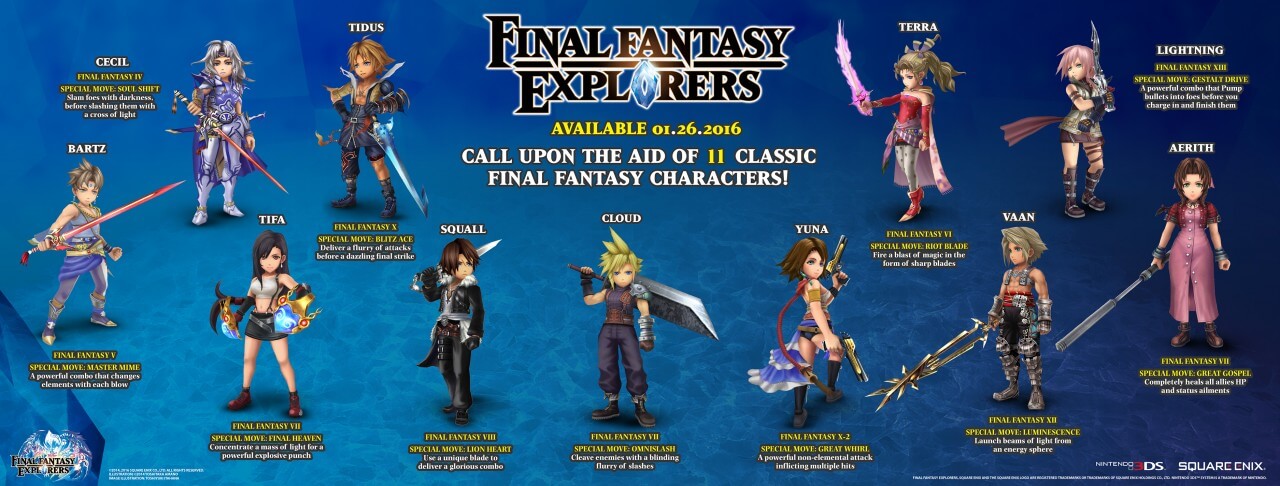 Final Fantasy Explorers