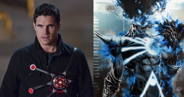 Robbie Amell Firestorm and Deathstorm