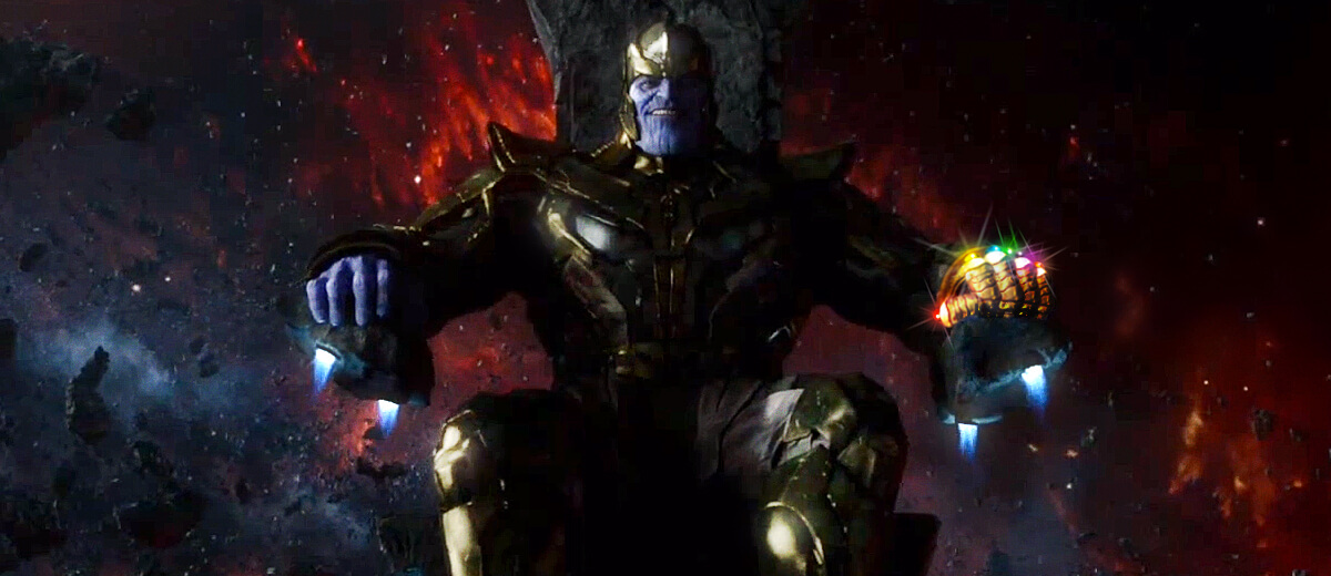 Thanos from Guardians of the Galaxy