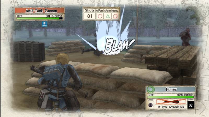 Valkyria Chronicles third-person strategy gameplay never ceases to impress.