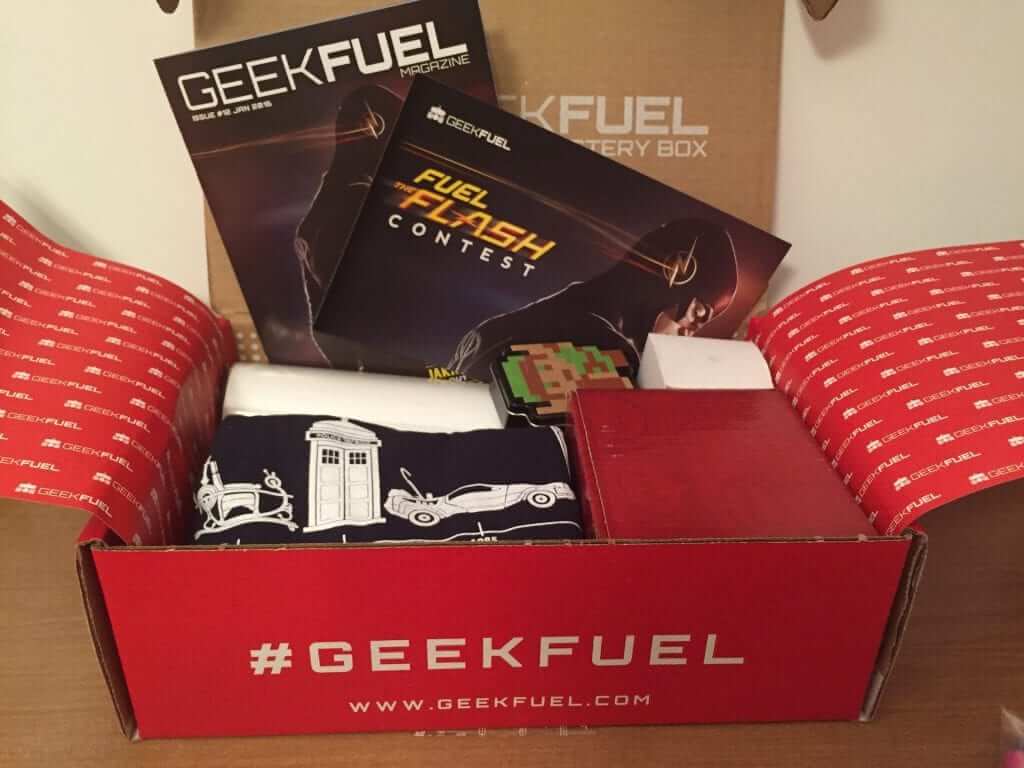 Geek Fuel: January 2016 Unboxing and Review