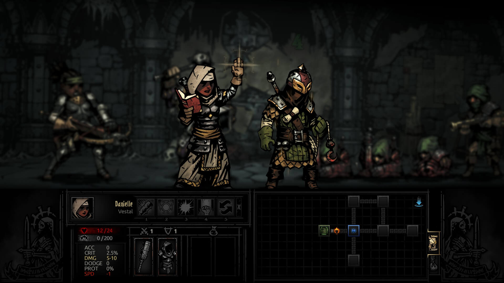 Danielle thought it was time for high fives already.