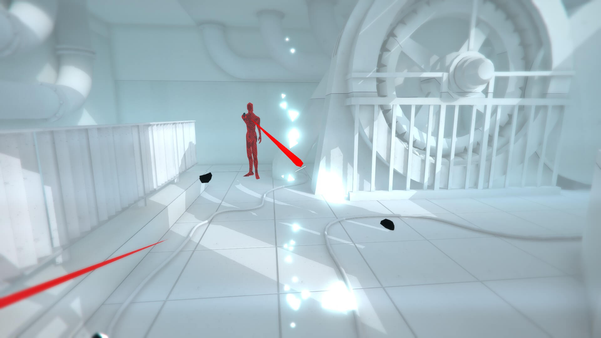 And the greatest satisfaction of all comes from cutting a bullet in half, mid-air, with a katana.