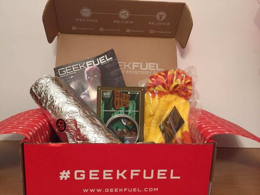 Geek Fuel Unboxing: February 2016