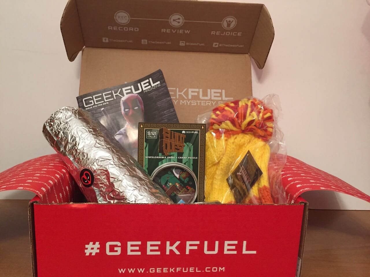 Geek Fuel Unboxing: February 2016