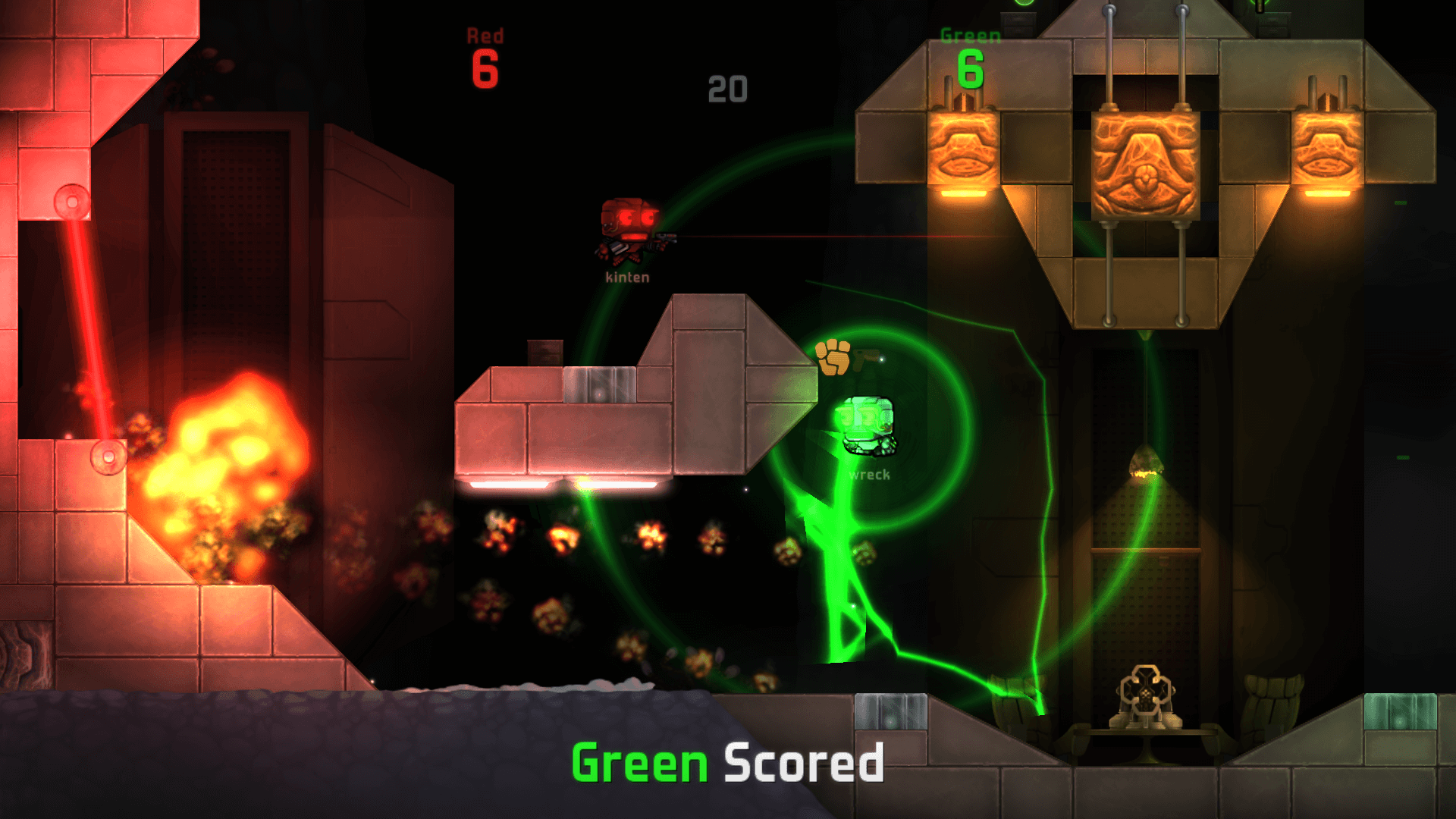 Arcade Gameplay in Cobalt