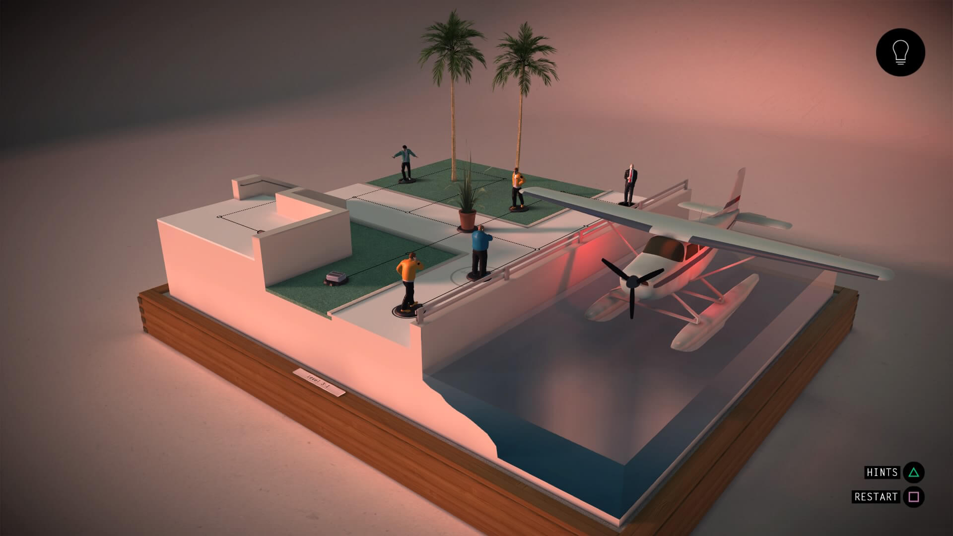 Hitman GO Stage