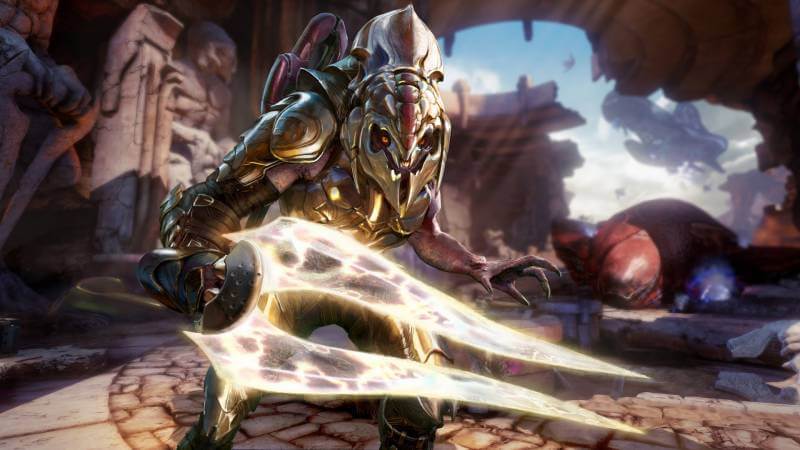 The Arbiter fits right into Killer Instinct's bizarre roster.