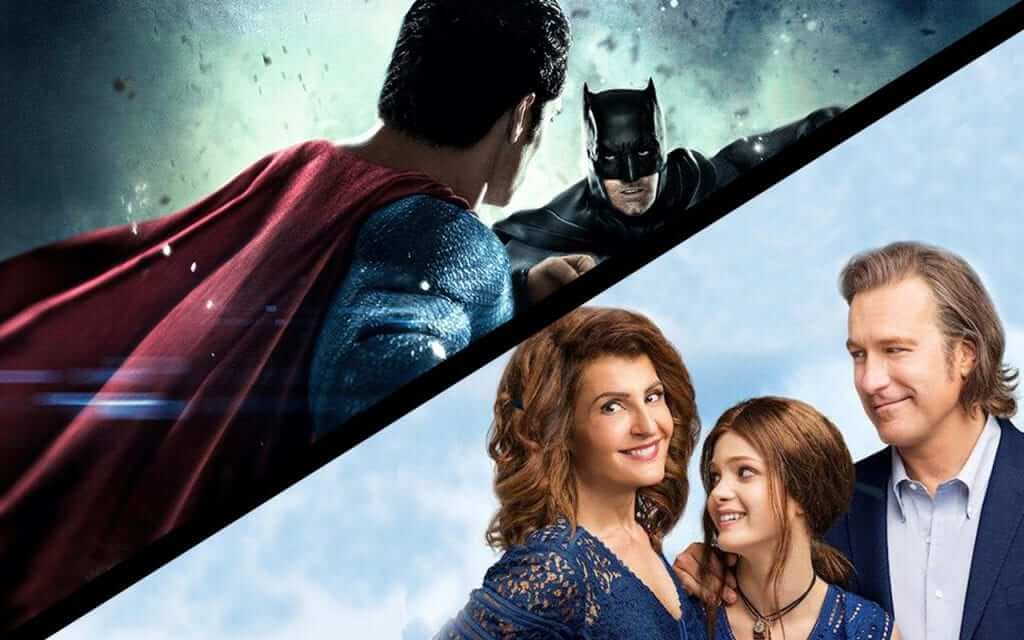 Batman v Superman vs My Big Fat Greek Wedding 2 batman v superman