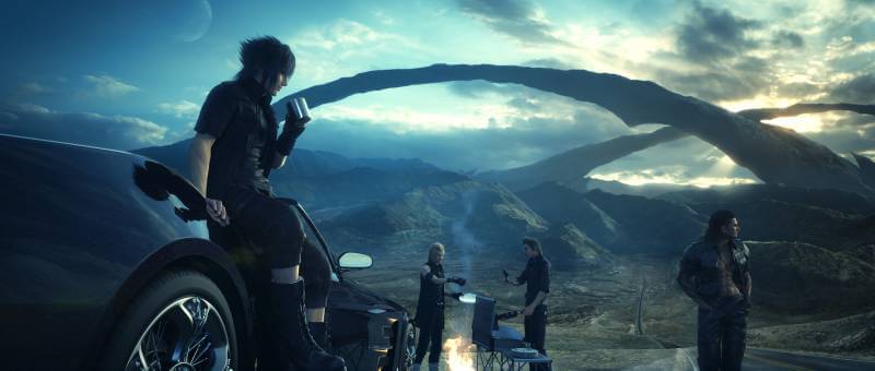 Final Fantasy XV will focus on four friends as they journey across a massive fantasy land in an attempt to save their kingdom. 