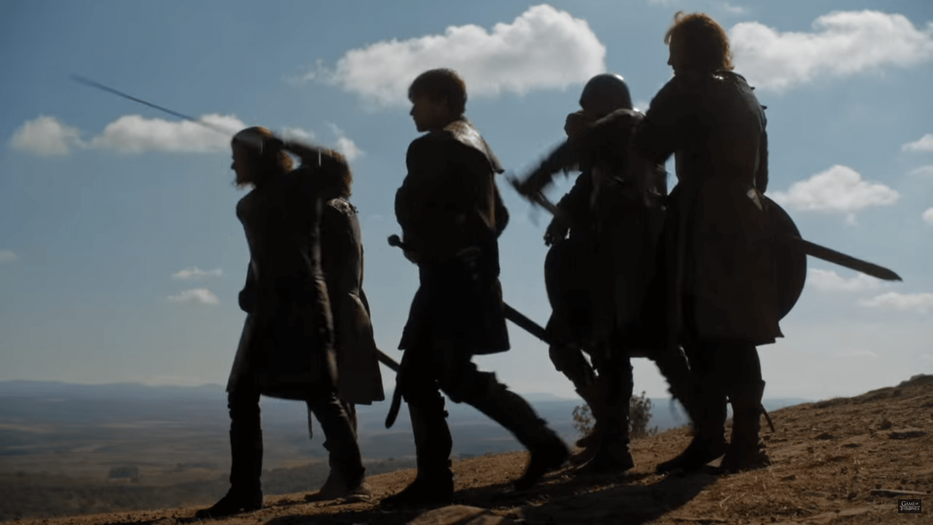 Drawing his blade. Ned, right?