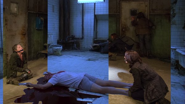 Comparison of Saw film set and Walking Dead set