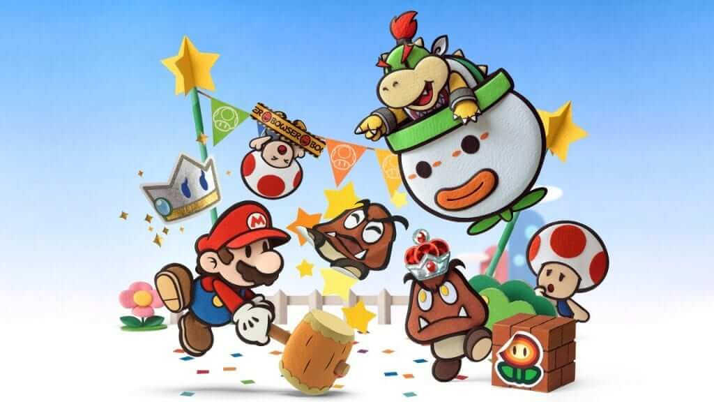 Paper Mario Color Splash Announced for Wii U
