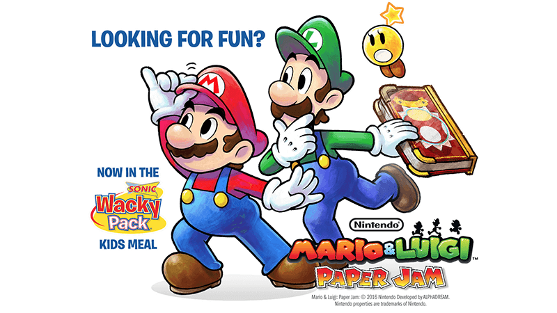 It'sa Mario and Luigi!