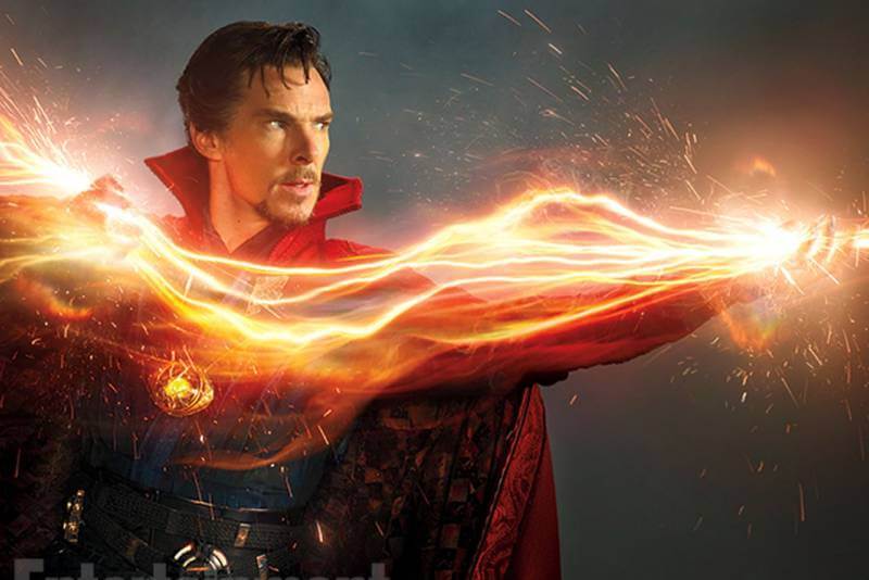 Benedict Cumberbatch as Doctor Strange.