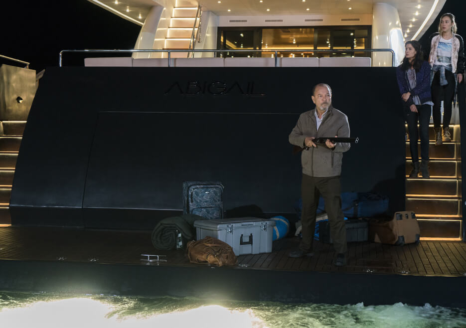 Daniel guarding Abigail