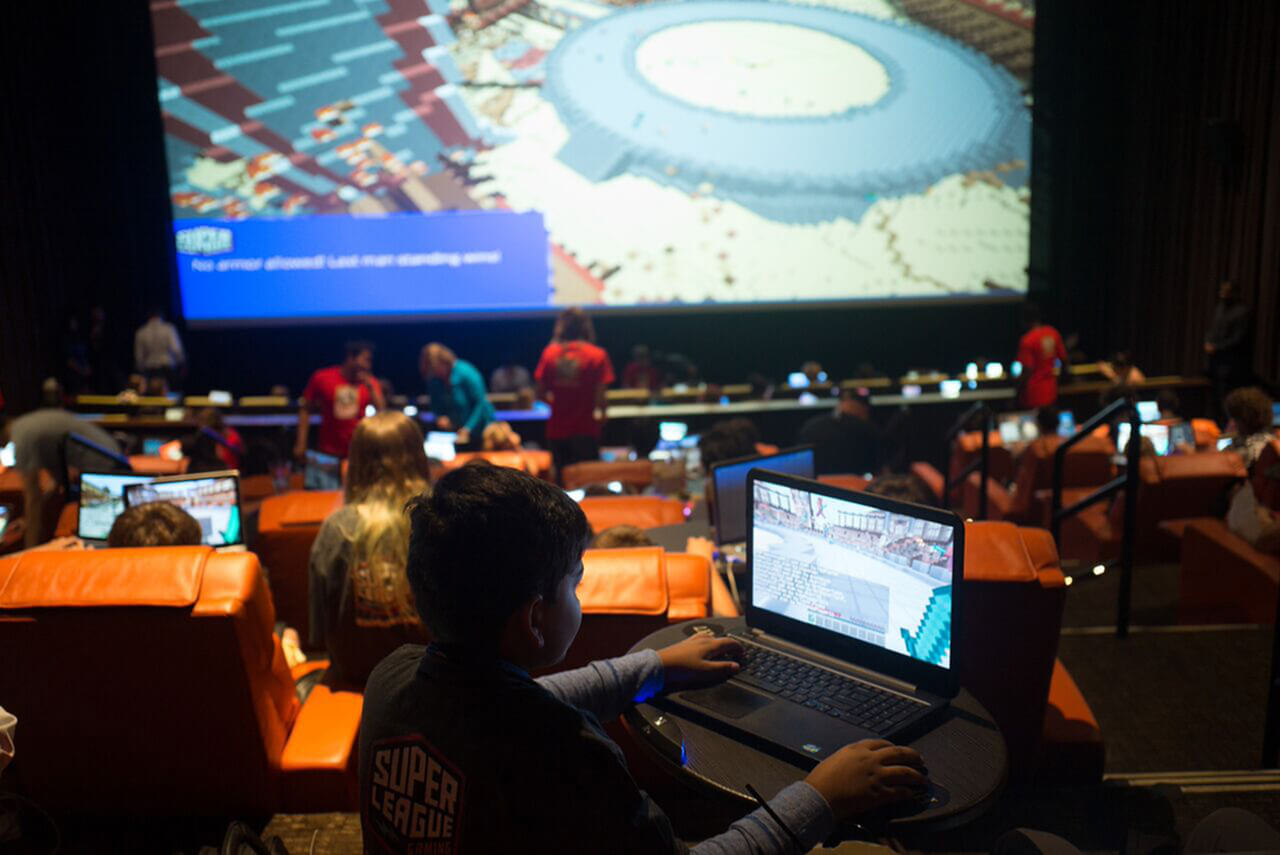 Cinemark Introduces In-Theater Minecraft Gaming Events Minecraft