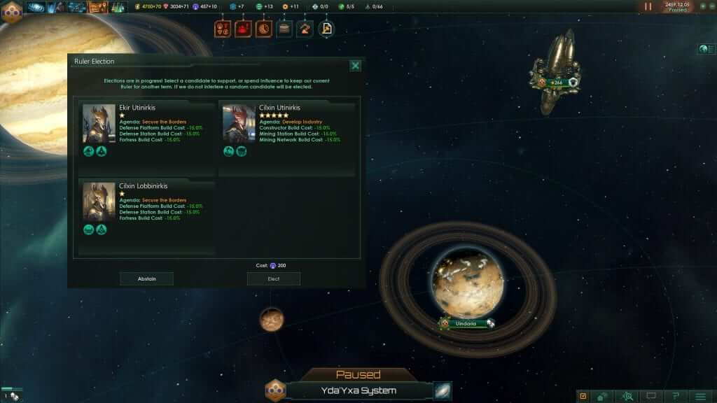 Stellaris Development Diary #29: Populations and Elections