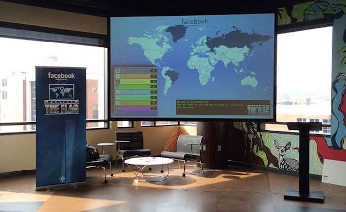 What one CTF competition set-up looks like