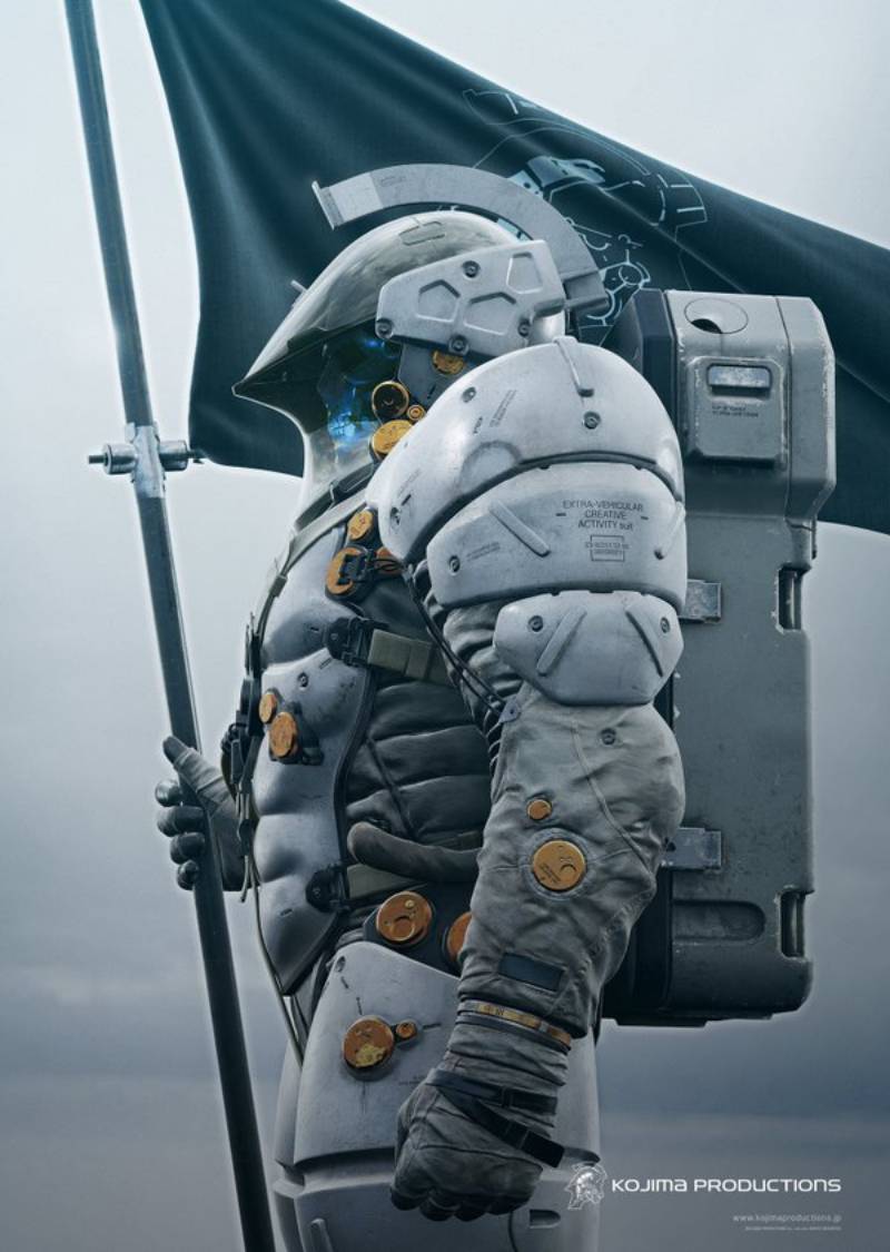 The expanded Kojima Productions logo.