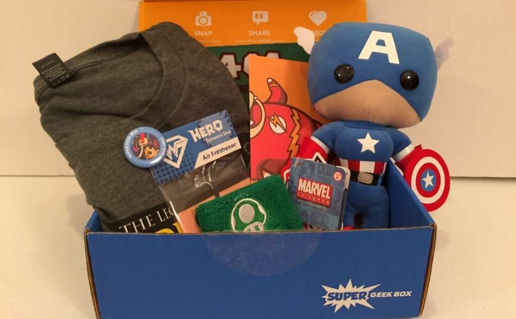 Super Geek Box: May 2016 – Hero Review super geek box