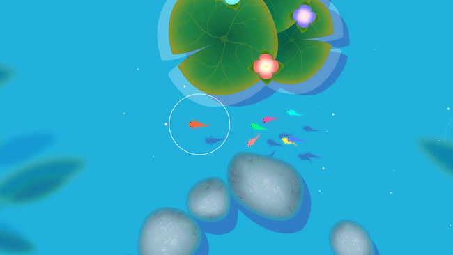 KOI excels in its visual presentation.