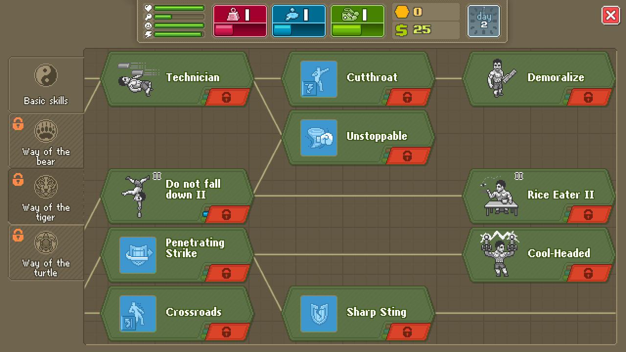 Or pick the classic "Punching Tornado" style.