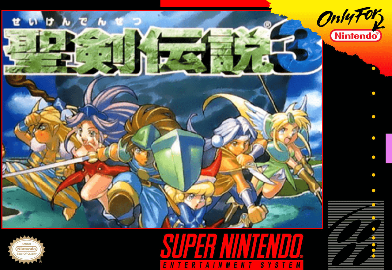 Secret of Mana 2 Japan Only Video Game