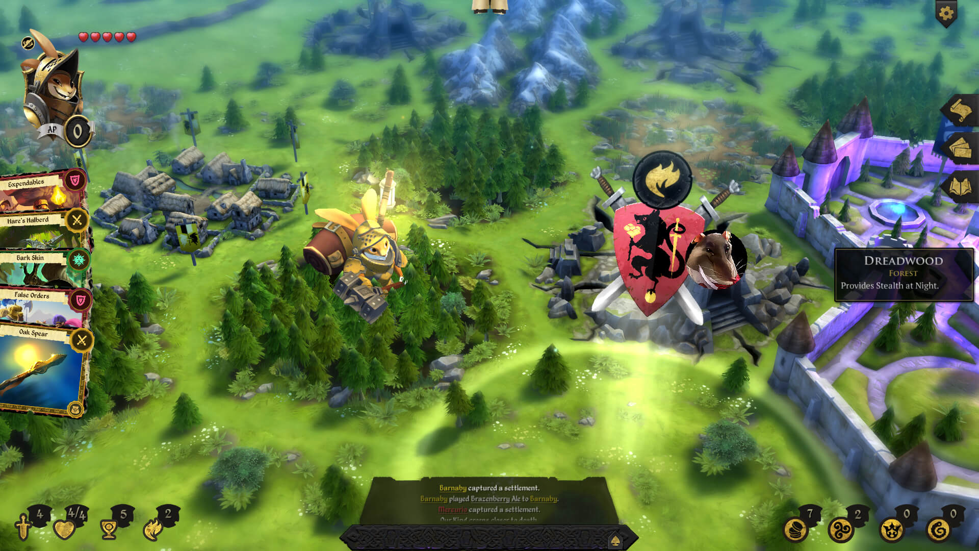 The graphics of Armello are gorgeous.